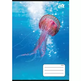   Füzet, tűzött, A5, kockás, 32 lap, COOL BY VICTORIA Ocean World, 27-32 (ISVFC116)