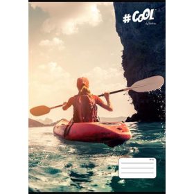   Füzet, tűzött, A4, kockás, 32 lap, COOL BY VICTORIA, Nature sport, 87-32 (ISVFC55)