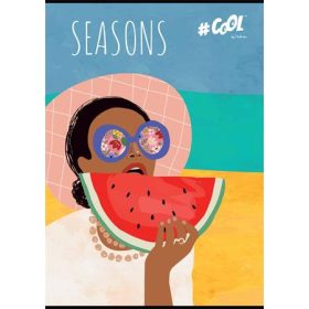   Füzet, tűzött, A4, vonalas, 80 lap, COOL BY VICTORIA, Seasons (ISVFC77)