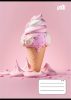 Füzet, tűzött, A5, vonalas, 32 lap, 4-8. osztály, COOL BY VICTORIA Sweet pink, 21-32 (ISVFC95)
