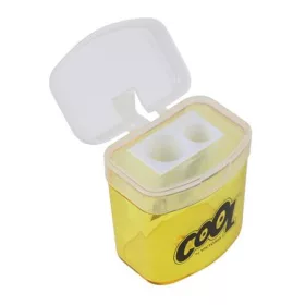   Hegyező, kétlyukú, tartályos, COOL BY VICTORIA, vegyes színek (ISVHC2)