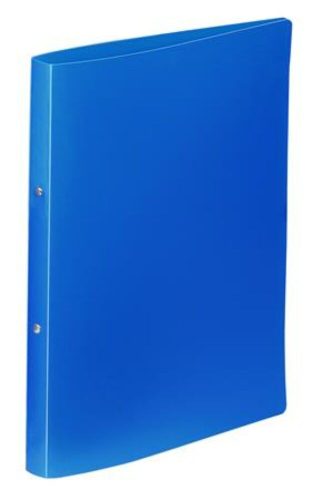 Gyűrűs könyv, 2 gyűrű, 25 mm, A4, PP, VIQUEL Essentiel, kék (IV020202)