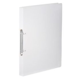   Gyűrűs könyv, 2 gyűrű, 25 mm, A4, PP, VIQUEL Propyglass, víztiszta (IV020240)