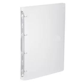   Gyűrűs könyv, 4 gyűrű, 25 mm, A4, PP, VIQUEL Propyglass, víztiszta (IV020940)
