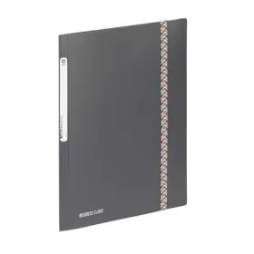  Gumis mappa, 15 mm, PP, A4, VIQUEL Business Class, szürke (IV099826)