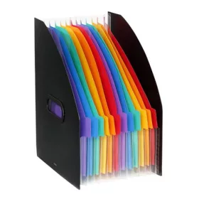   Iratpapucs, PP, 12 részes, VIQUEL, Rainbow Class, fekete (IV111187)