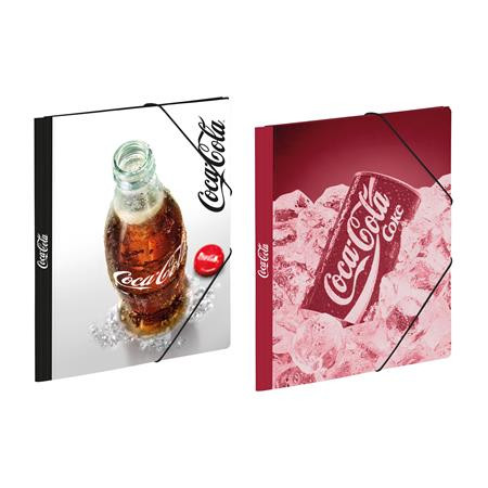 Gumis mappa, karton, A4, VIQUEL Coca-cola (IV201872)