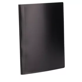   Bemutatómappa, 10 zsebes, A4, VIQUEL Essentiel, fekete (IV502005)