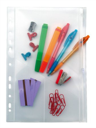 Genotherm, lefűzhető, cipzáras, A4, 200 mikron, víztiszta, 2 részes, VIQUEL (IV936087)