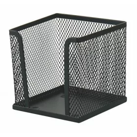  Kockatömbtartó, fémhálós, VICTORIA OFFICE, fekete (IVIC05)