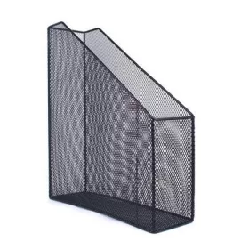 Iratpapucs, fémhálós, VICTORIA OFFICE, fekete (IVIC07)