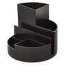 Írószertartó, újrahasznosított, MAUL Roundbox, fekete (JM4117690ECO)