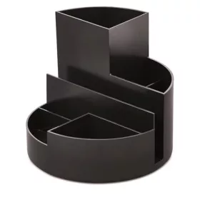   Írószertartó, újrahasznosított, MAUL Roundbox, fekete (JM4117690ECO)