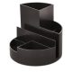 Írószertartó, újrahasznosított, MAUL Roundbox, fekete (JM4117690ECO)
