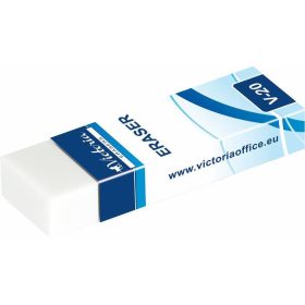 Radír, papírtokkal, VICTORIA OFFICE, V20 (JRV20)