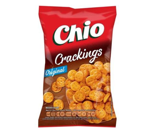 Kréker, 100 g, CHIO Crackings, sós (KHE003)