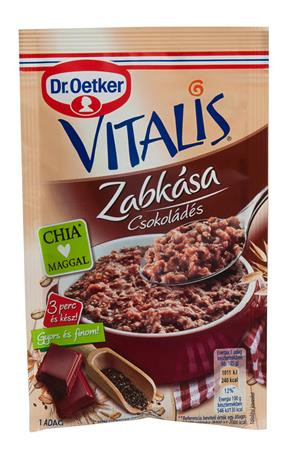 Zabkása, 60 g, DR. OETKER, Vitalis, csokoládés (KHE049)