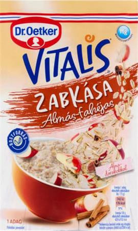 Zabkása, 48 g, DR. OETKER, Vitalis, almás-fahéjas (KHE062)