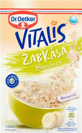 Zabkása, 55 g, DR. OETKER, Vitalis, banános (KHE063)