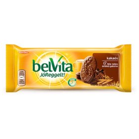 Keksz, 50 g, GYŐRI Belvita Jó reggelt, kakaós (KHE082)