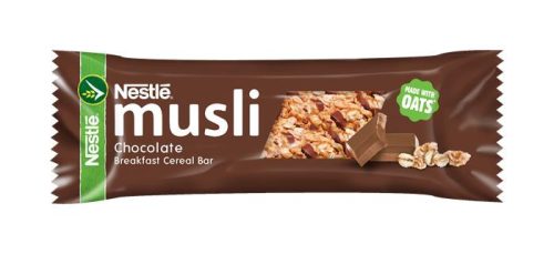 Müzliszelet, 35 g, NESTLÉ, tejcsokoládés (KHE182)