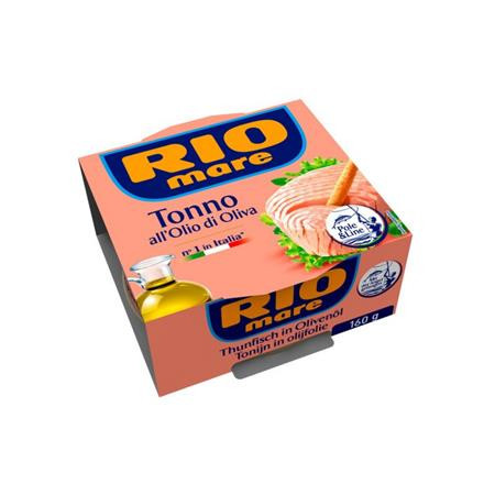 Tonhal, olivaolajban, konzerv, 160 g, RIO MARE (KHE223)