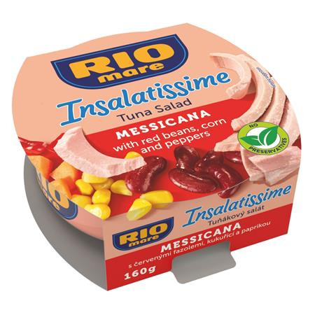 Tonhalsaláta, 160 g, RIO MARE Insalatissime, mexikói (KHE225)