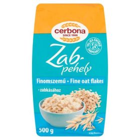 Zabpehely, 500 g, CERBONA, finomszemű (KHE338)