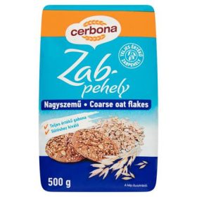Zabpehely, 500 g, CERBONA, nagyszemű (KHE339)