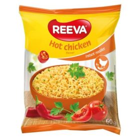   Instant tésztaleves, 60 g, REEVA, csípős csirke íz (KHE375)
