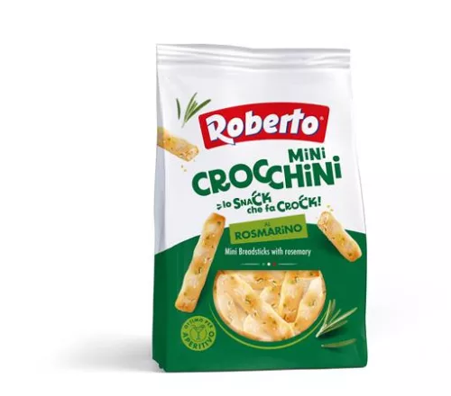 Mini kenyérrúd, 150 g ROBERTO Mini Crocchini, rozmaringos (KHE433)