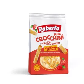   Mini kenyérrúd, 150 g ROBERTO Mini Crocchini, pizzás (KHE435)