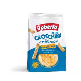   Mini kenyérrúd, 150 g ROBERTO Mini Crocchini, sós (KHE436)