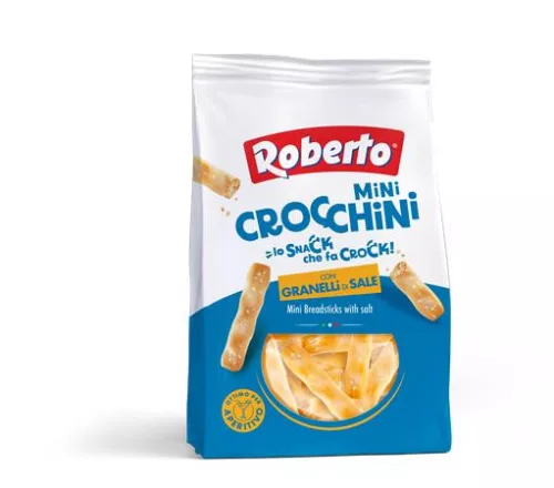 Mini kenyérrúd, 150 g ROBERTO Mini Crocchini, sós (KHE436)