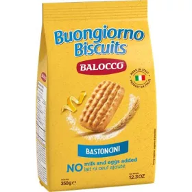  Reggeliző keksz, 350 g BALOCCO Bastoncini, citromos (KHE442)