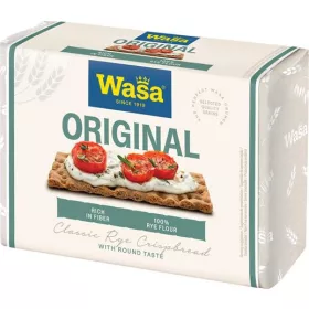  Ropogós kenyér, rozslisztből, 275 g, WASA Original (KHE446)