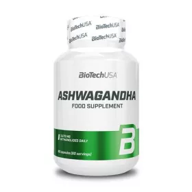 Ashwagandha, 60 tabletta, BIOTECH USA (KHEBIOUSA101)