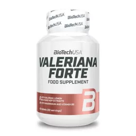   Étrend-kiegészítő tabletta, 60 tabletta, BIOTECH USA Valeriana Forte (KHEBIOUSA105)