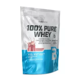   Tejsavó fehérjepor, 400g, BIOTECH USA 100 százalék  Pure Whey, eper (KHEBIOUSA118)