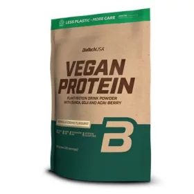   Táplálékkiegészítő, 500g, vegán, BIOTECH USA, vaníliás sütemény (KHEBIOUSA12)