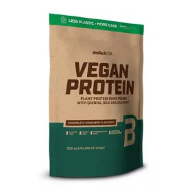   Táplálékkiegészítő, 500g, vegán, BIOTECH USA, csokoládé-fahéj (KHEBIOUSA14)