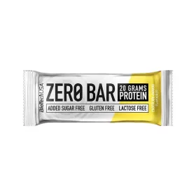   Fehérjeszelet, gluténmentes, 50g, BIOTECH USA Zero Bar, csokoládé-banán (KHEBIOUSA73)