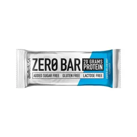   Fehérjeszelet, gluténmentes, 50g, BIOTECH USA Zero Bar, csokoládé-kókusz (KHEBIOUSA75)