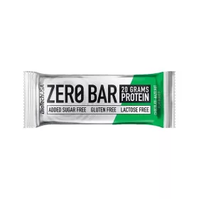  Fehérjeszelet, gluténmentes, 50g, BIOTECH USA Zero Bar, csokoládé-mogyoró (KHEBIOUSA77)