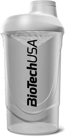 Keverőpalack, 600ml, BIOTECH USA Wave Shaker, fekete-füst (KHEBIOUSA87)