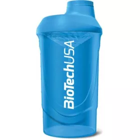   Keverőpalack, 600ml, BIOTECH USA Wave Shaker, kék (KHEBIOUSA88)