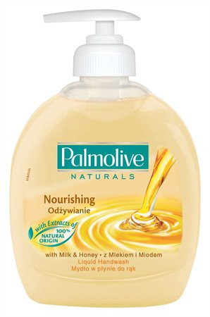 Folyékony szappan, 0,3 l, PALMOLIVE Nourishing Milk and Honey (KHH071)