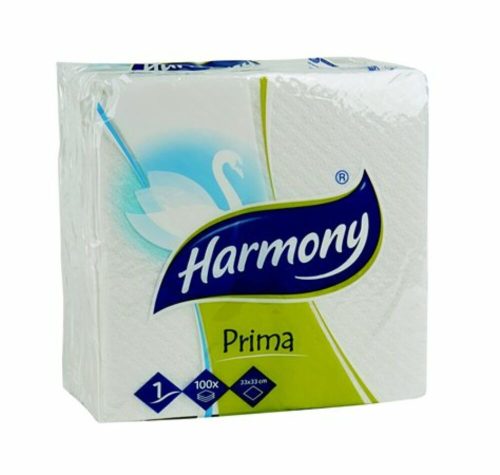 Szalvéta, 100 lap, Harmony Prima Plus (KHH148)