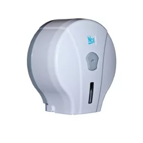 Toalettpapír adagoló, 26x24x13 cm, Yes, fehér (KHH222)