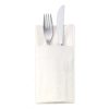 Szalvéta, 1/8 hajtogatott, 3 rétegű, 39,5x39 cm, TORK Soft Bon Appetit Cutlery Pocket, decor (KHH469)